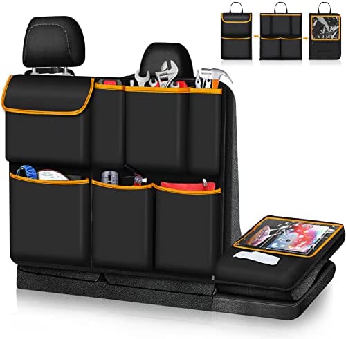 TAKRINK 3 en 1 Organisateur de Voiture de Coffre Détachable Sac de Rangement pour les siège arrière de voiture, Voiture accessoires interieur pour Jeep, SUV, Van. Fiche Technique et Prix au Maroc