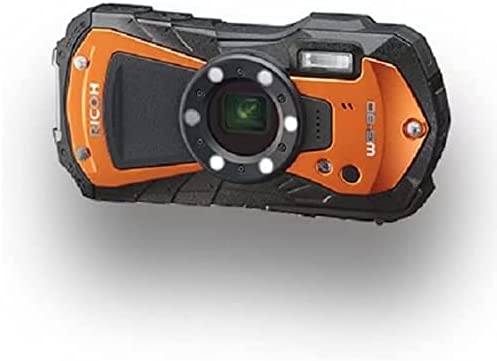 Ricoh WG-80 Orange appareil photo numérique étanche résistant aux chocs au froid à l’écrasement 03127 Fiche Technique et Prix au Maroc