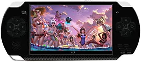HLF 4,3 poucesconsole de Jeu vidéo mp3 mp4 intégrée 1320 Jeux nostalgiques Classiques supportant 9 Types de Jeux de Simulation supportant vidéo/Musique/E-Book revivez de Bons Souvenirs Fiche Technique et Prix au Maroc