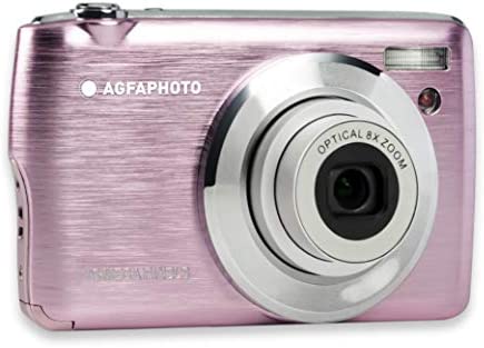 AGFA PHOTO Realishot DC8200 - Appareil Photo Numérique Compact Cam (18MP, Vidéo Full HD, Ecran LCD 2.7'', Zoom Optique 8X, Batterie Lithium et Carte SD 16GB) - Rose - Unica Fiche Technique et Prix au Maroc