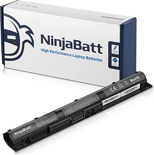 NinjaBatt Batterie pour HP K104 800049-001 KI04 800050-001 800010-421 800009-421 15-AB150SA HSTNN-DB6T AB254SA HSTNN-LB6S AB271SA 800049-005 – Longue Durée [4 Cellules/2200mAh/33Wh] Fiche Technique et Prix au Maroc