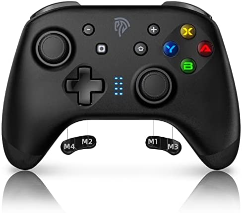 EasySMX Manettes Switch/Lite/OLED/Android/IOS/PC avec Boutons Programmables, Manettes Switch Pro sans Fil Bluetooth, Manette PC, Manette pour Smartphones Tablettes Android et iOS iPhone iPad, Noir Fiche Technique et Prix au Maroc