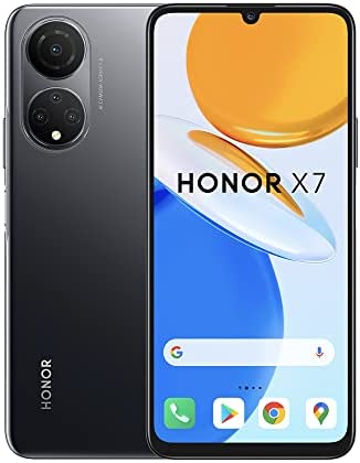HONOR X7 Smartphone Android 11, 4 Go de RAM + 128 Go de stockage, écran FullView de 6,5" avec écran lisse de 90 Hz, caméra arrière de 48 MP, batterie haute capacité de 5000 mAh Fiche Technique et Prix au Maroc