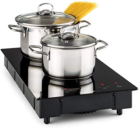 Klarstein Plaque Induction 3100W, Plaque de Cuisson Electrique à Induction, Plaque Induction 2 Feux, Tables de Cuisson Portable, Contrôle Tactile, Rechaud Electrique, Cuisinière Electrique Puissante Fiche Technique et Prix au Maroc