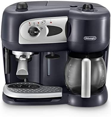 De'Longhi Machine à Café à Pompe et Cafetière Filtre 2-en-1, Machine Expresso BCO260CD.1, Noir Fiche Technique et Prix au Maroc