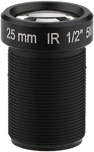 Objectif de Caméra CCTV - de 25 mm Objectif de Caméra de Sécurité - de 1/2 '' Super Clair 5 Millions de Pixels - pour Caméra WiFi Fiche Technique et Prix au Maroc