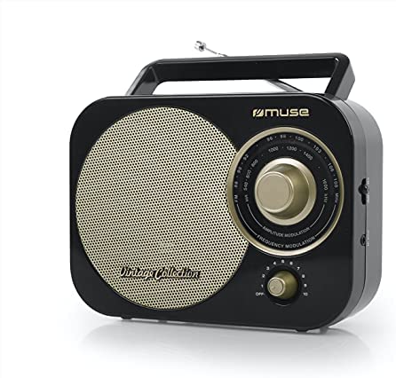 Muse M-055 RB Radio portable Analogique Noir, Or - Radios portables (Portable, Analogique, FM,MW, 88 - 108 MHz, Noir, Or, Uniforme) Fiche Technique et Prix au Maroc