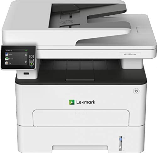 Lexmark MB2236i Imprimante Multifonction Laser Monochrome sans Fil, écran Tactile Couleur de 2,8 Pouces, Impression Recto-Verso Standard, Fonction de télécopie Cloud (18M0753) Fiche Technique et Prix au Maroc