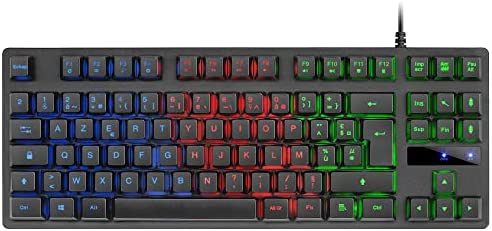 Mars Gaming MK02 Noir, Clavier Gaming H-Mech, Compact TKL, FRGB Rainbow, Antighosting, Langue Français Fiche Technique et Prix au Maroc