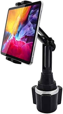 Support Tablette Voiture Gobelet, woleyi Universel Porte Gobelet Tablette avec Bras Télescopique, Support Téléphone Voiture Tasse, pour iPad Pro 12.9 10.5 9.7 Air Mini 5 4 3 2, iPhone Series 4-13" Fiche Technique et Prix au Maroc