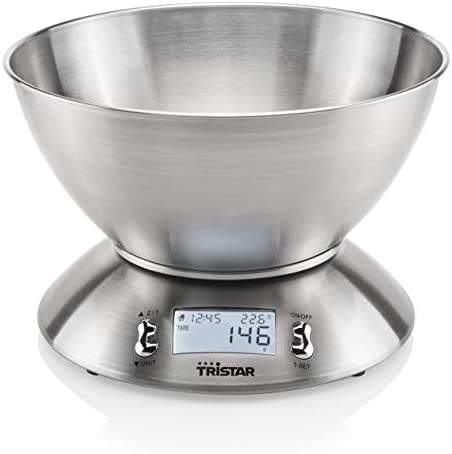 Balance de cuisine Tristar KW-2436 – 5 kg – Acier inoxydable Fiche Technique et Prix au Maroc