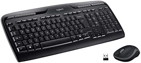 Logitech MK330 Combo Clavier et Souris sans Fil pour Windows, 2,4 GHz avec Récepteur USB, Souris sans Fil Portable, Touches Multimédia, Batterie Longue Durée, PC/Portable, AZERTY Français Fiche Technique et Prix au Maroc