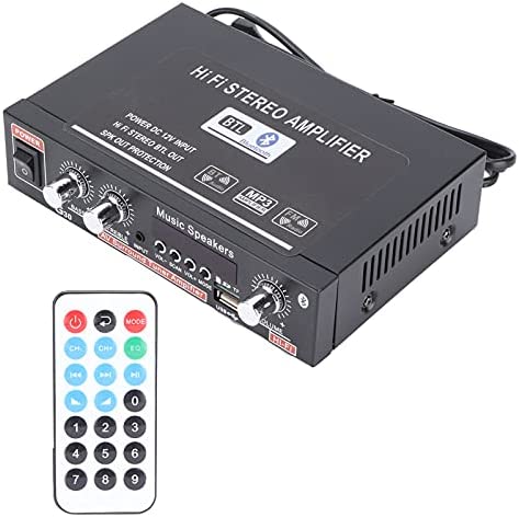 Amplificateur de canal, amplificateur de puissance numérique intelligent à faible distorsion avec télécommande pour voiture pour la maison Fiche Technique et Prix au Maroc