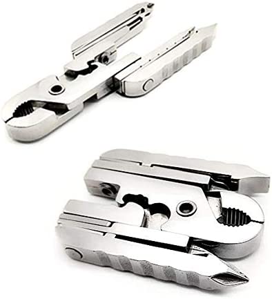 Multi-functional Outil Pince Tech Pliante Keychain Portable Mini Extérieur Combinaison Tournevis, Décapsuleur Et Tournevis Et Pince à Dénuder Et Pouces Règle Et Carte SIM Clip 15 Vers 1 Fiche Technique et Prix au Maroc
