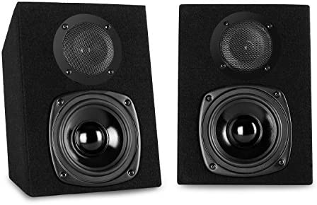 AUNA St-2000 Paire d'enceintes passives Haut-parleurs de Sono (2 Voies 40W, subwoofer 5", Canal Bass-Reflex pour Un Rendu des Basses Dynamique) Fiche Technique et Prix au Maroc