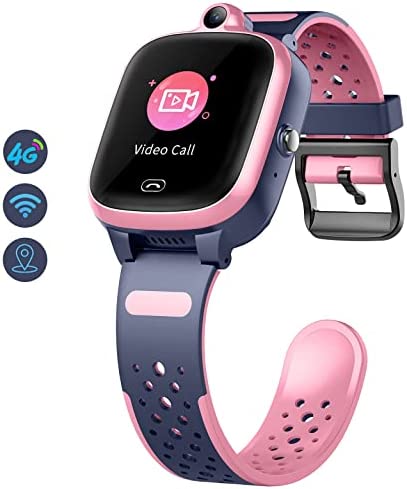 Montre Connectée Enfant 4g avec GPS WiFi LBS Tracker Appel vidéo Position en Temps Réel Écran Tactile HD SOS Message étanche Compatible Android et iOS pour Garçon Fille Fiche Technique et Prix au Maroc