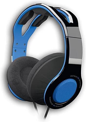 Gioteck TX30 - Megapack Casque Gaming PS4 - Cable Jack 3.5mm - Thumb Grips (2X), Chargeur USB, Casque Gaming PS4 Xbox One Switch et PC (Bleu et Noir) Fiche Technique et Prix au Maroc