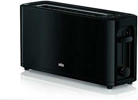 Braun ht3110bk – Grille-pain, 1000 W, 1 port, contrôle déplacement, grille démontable, stockage de câble, Noir Fiche Technique et Prix au Maroc