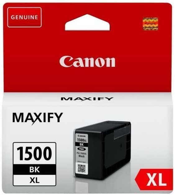 Canon PGI-1500XL Cartouche BK Noire XL (Emballage carton) Fiche Technique et Prix au Maroc