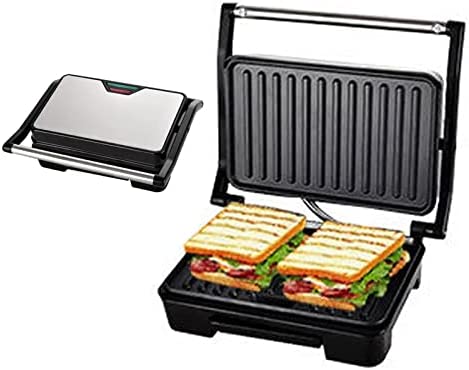 YASAHNG Presses à Panini & Toast, Toast Appareil à Sandwich 750W, Plaques Chauffantes Antiadhésives, Contrôle Automatique De La Température, Gril électrique pour Steak, Snacks Au Fromage Grillé Fiche Technique et Prix au Maroc