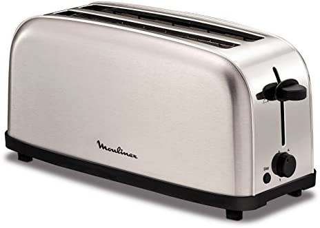 Moulinex ls330d11 4slice (s) 1400 W Acier inoxydable – Grille-pain (4 Slice (s), acier inoxydable, acier inoxydable, boutons, rotatif, 1400 W) Fiche Technique et Prix au Maroc