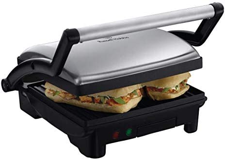 Russell Hobbs Grill 3en1, Cuisson Panini, Viande, Plancha Barbecue de Table, Grande Capacité - 17888-56 CookAtHome Fiche Technique et Prix au Maroc