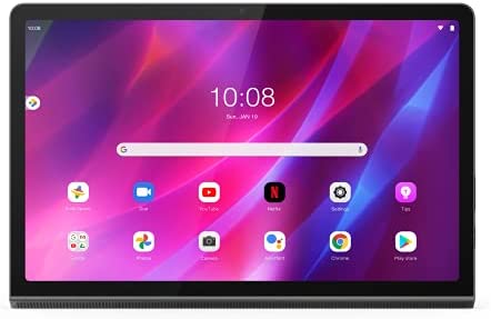 Lenovo Yoga Tab 11 - Tablette Tactile 11'' (Processeur MediaTek Helio G90T 8Coeurs, 8 Go de RAM, UFS 256 Go, Android 11, WiFi+Bluetooth) - Gris foncé Fiche Technique et Prix au Maroc