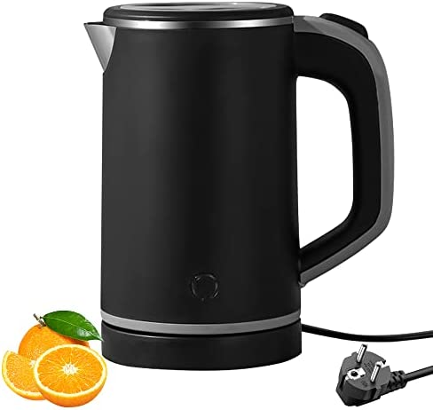 Swetup Bouilloire Électrique en Acier Inoxydable, 0,8L Bouilloire Electrique de Voyage Petite, 600 W Bouilloire électrique Portative avec Protection de lÉbullition à Sec pour Faire du Thé, du Café Fiche Technique et Prix au Maroc