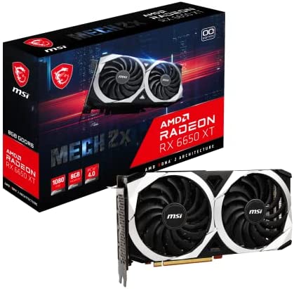 MSI RX6650 XT Mech 2X 8Go OC Carte Graphique Fiche Technique et Prix au Maroc