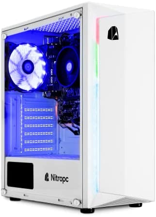 NitroPC - PC Gamer Plus (AMD Ryzen 5 5600G 6/12 4.4GHz, RX Vega 7, RAM 16Go, SSD 480Go + HDD 1To, WiFi, Windows 11 Home) PC Gaming, Ordinateur de Bureau Fiche Technique et Prix au Maroc