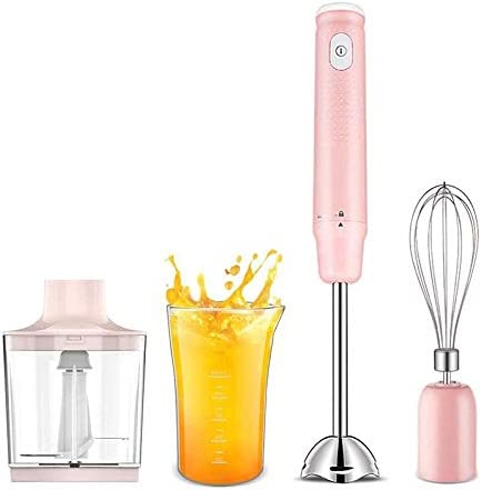 ZBQLKM Mélangeur électrique Blender Mélangeur de Mélangeur Immersion Mélangeur électrique, 120W 4-en-1 Mélangeur à la Main d'immersion, Ultra-bâton Multifonctionnel, hacheur de Nourriture sans BPA/f Fiche Technique et Prix au Maroc