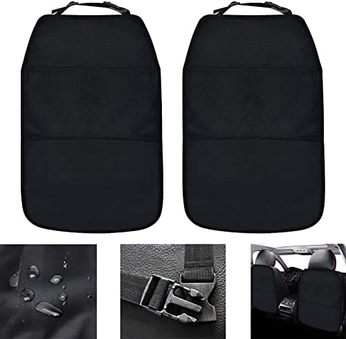 Protection Siege Voiture 2 Pièce Organisateur de Voiture Universel Protections de Sièges Arrière Voiture avec 2 Poches pour Protège Contre les Rayures, l’humidité et la Saleté Fiche Technique et Prix au Maroc