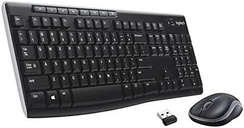Logitech MK270 Combo Clavier Souris sans Fil pour Windows, Connexion 2.4 GHz, Souris sans Fil Compacte, 8 Touches de Raccourci/Multimédia, Batterie Longue Durée 2 Ans, PC/Portable, AZERTY Français Fiche Technique et Prix au Maroc