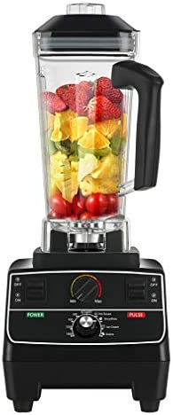 QREZ Blender Mixeur Multifonctions, Smoothie Blender Chauffant Blender Mixeur Puissant avec 2200W Mixeur Smoothie Et Milk-Shake avec 8 Lames en Acier Inoxydable Et 2L sans BPA Jarre, Noir Fiche Technique et Prix au Maroc