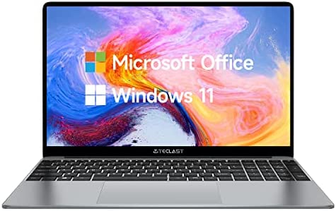 TECLAST F15 Plus Ordinateur Portable 15,6 Pouces, 2,6GHz Quad Core Intel Celeron N4120, FHD IPS 1080P, 4K, RAM 8Go, SSD 256Go, 64 Bits, Windows 10 Home, 38000mWh, Mini-HDMI, QWERTY Fiche Technique et Prix au Maroc