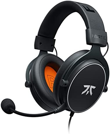 Fnatic React Casque de Jeu pour e-Sport avec Pilotes de 53 mm, Cadre métallique, Son stéréo précis, Microphone détachable Broadcaster, Prise Jack 3,5 mm, compatibilité PC, PS4, PS5, Xbox Fiche Technique et Prix au Maroc