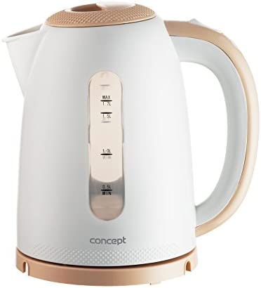 CONCEPT électroménager RK2331 Bouilloire Orange 1,7 L 2200 W Fiche Technique et Prix au Maroc