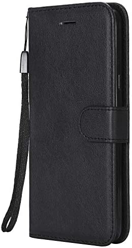 DENDICO Coque Galaxy J7 2016, PU en Cuir Coque Portefeuille Étui Housse, Design Classique TPU Coque pour Samsung Galaxy J7 2016 - Noir Fiche Technique et Prix au Maroc