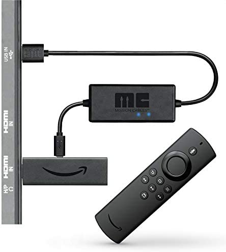 Fire TV Stick Lite avec télécommande vocale Alexa ǀ Lite + câble d'alimentation USB Mission (plus besoin d'utiliser d'adaptateur secteur) Fiche Technique et Prix au Maroc