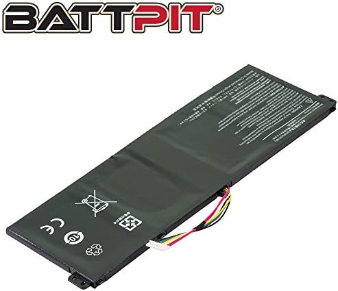 BattPit Batterie pour PC Portables Acer AC14B13J AC14B18J 3ICP5/57/80 Aspire ES1-111 ES1-131 ES1-331 ES1-520 ES1-521 ES1-531 ES1-731 Chromebook 11 CB3-111 13 CB5-311 - [2200mAh/25Wh] Fiche Technique et Prix au Maroc