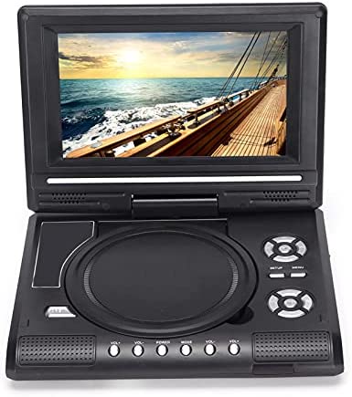 Garsentx Lecteur DVD Portable HD 270° Pivotant Lecteur DVD Mobile avec Télécommande USB avec Fonction TV Analogique, Upscaling Full HD 1080p, HDMI, Connexions Vidéo, Port USB, Disque U (UE LMD-750) Fiche Technique et Prix au Maroc