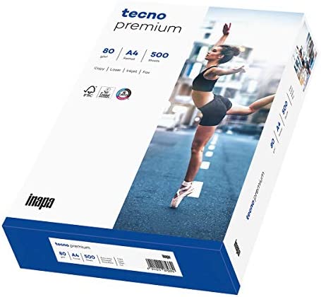 TECNO PREMIUM, papier reprographique, blancheur élevée, 80g, A4, FSC, ramette de 500 feuilles Fiche Technique et Prix au Maroc