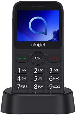 Alcatel 20.19g Metallic Silver Easy Phone 2.4" Con Fotocamera 2mp Fiche Technique et Prix au Maroc