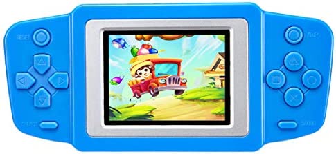 ZHISHAN Rétro Consoles de Jeu Portable Handheld Game Consoles 2.5" LCD Écran Rechargeable Console de Jeux avec de 218 Classique Nostalgie Jeux Surprise Cadeau d'anniversaire pour Enfants (Bleu) Fiche Technique et Prix au Maroc