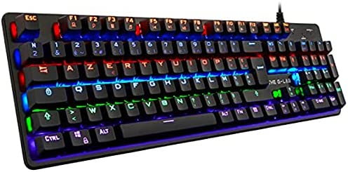The G-Lab Keyz Carbon V3 Clavier Mécanique Gamer AZERTY FR Blue Switch Haute Qualité de Frappe - Clavier Gaming Rétroéclairage LED, Anti-ghosting Total - PC/PS4/PS5/Xbox One/Xbox Series X NOUVEAU 2022 Fiche Technique et Prix au Maroc