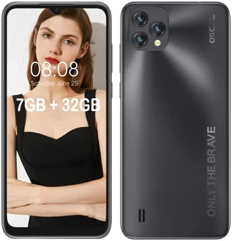 Telephone Portable Android 11, OSCAL C60 Smartphone Pas Cher, 4GO+32GO/SD-1TO, Écran 6,528" HD+, Batterie 4780 mAh, Caméra 13MP+5MP, Dual SIM 4G, 2.4/5G-WiFi/GPS/Face ID/ 2Ans de Garantie Fiche Technique et Prix au Maroc