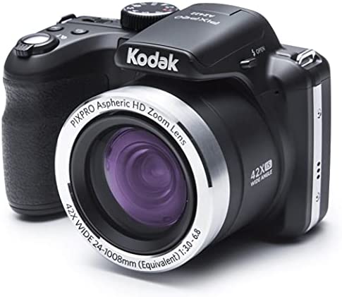 Kodak Pixpro AZ422 Appareils Photo Numériques 20.48 Mpix Zoom Optique 42 x Fiche Technique et Prix au Maroc
