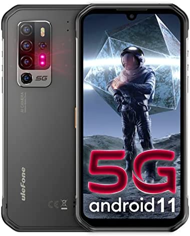 Ulefone Armor 11 MediaTek Dimensity 800 Chipset Octa-Core Android 11, écran 6,1 pouces, caméra de vision nocturne AI, batterie double SIM 5200 mAh - NFC/OTG/GPS Fiche Technique et Prix au Maroc