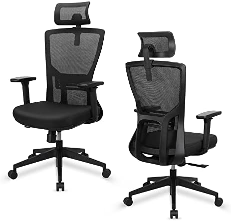 SpecStandard 855-3 Chaise de Bureau à Suspension avec Ajustement de la Tension d'Inclinaison, Dos Respirant en Maille - Noir Fiche Technique et Prix au Maroc