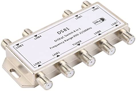 DS81 Récepteur LNB 8 en 1 DiSEqC Fiche Technique et Prix au Maroc